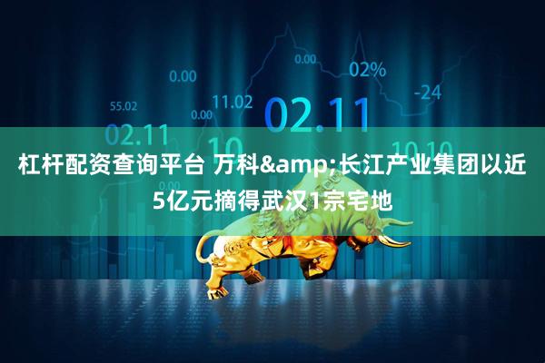 杠杆配资查询平台 万科&长江产业集团以近5亿元摘得武汉1宗宅地